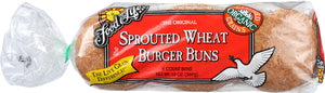 FOOD FOR LIFE: Sprouted Wheat Burger Buns, 13 oz