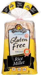 FOOD FOR LIFE: Gluten Free Rice Millet Bread, 24 oz