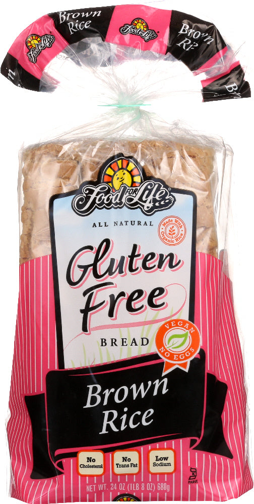 FOOD FOR LIFE: Gluten Free Brown Rice Bread, 24 oz