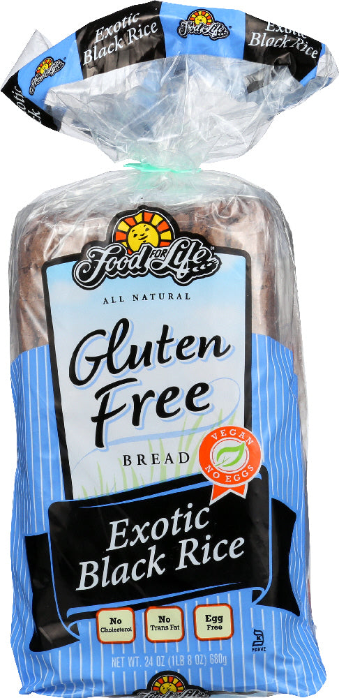 FOOD FOR LIFE: Exotic Black Rice Bread, 24 oz