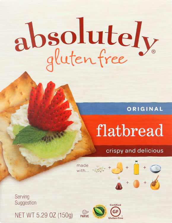 ABSOLUTELY: Gluten Free Flatbread Original, 5.29 oz