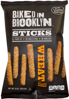 BAKED IN BROOKLYN: Wheat Snack Stick, 8 oz