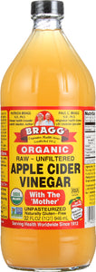 BRAGG: Organic Raw Apple Cider Vinegar, 32 oz