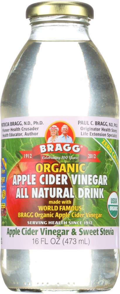 BRAGG: Organic Apple Cider Vinegar Drink Sweet Stevia, 16 oz