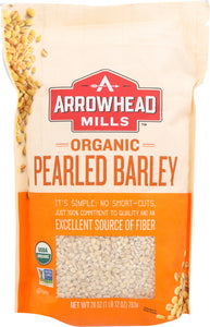 ARROWHEAD MILLS: Organic Pearled Barley, 28 oz