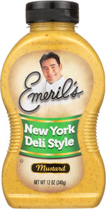 EMERIL'S:  Mustard New York Deli Style, 12 oz