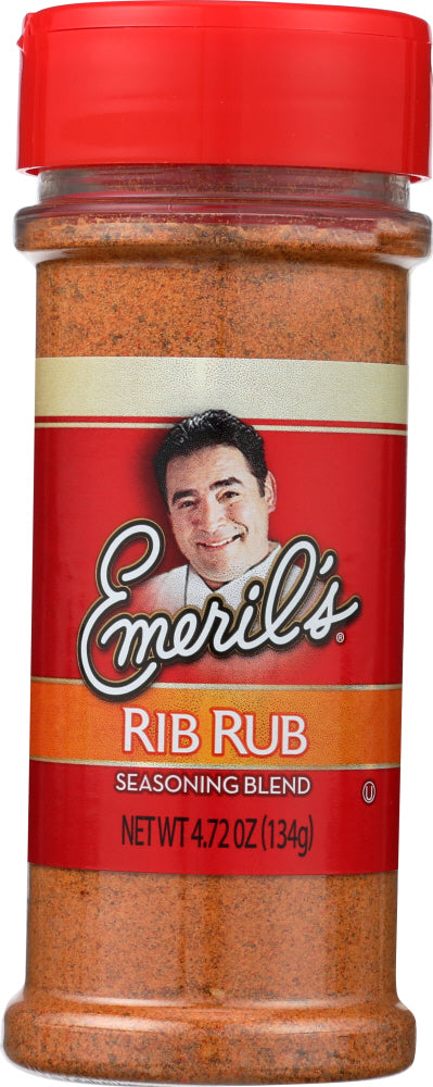 EMERILS: Rib Rub Seasoning, 4.72 Oz