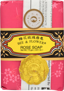 BEE & FLOWER: Rose Bar Soap, 2.65 oz