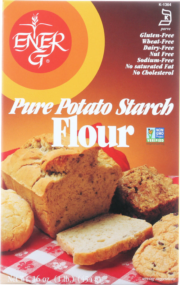 ENER-G FOODS: Pure Potato Starch Flour Gluten Free, 16 oz