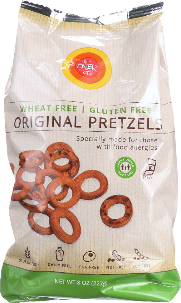 ENER-G FOODS: Original Pretzels Wheat & Gluten Free, 8 oz