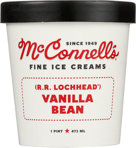 MCCONNELL'S FINE ICE CREAM: Vanilla Bean, 1 Pint