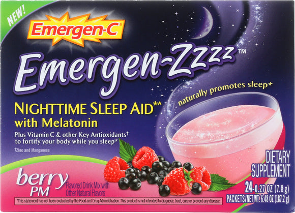 ALACER: Emergen-C PM Berry, 6.48 oz