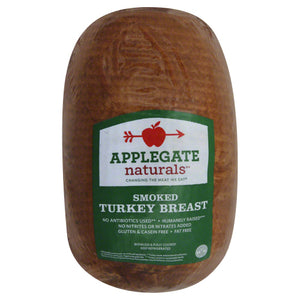 APPLEGATE: Deli Natural Smoked Turkey Breast 2 6-7 lb, 12.2 lb
