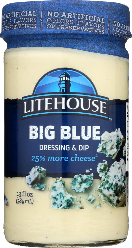 LITEHOUSE SPROUTS CB: Big Blue Dressing Premium Dressing, 13 oz