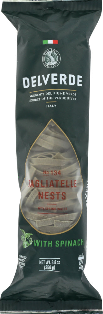 DEL VERDE: Tagliatelle Spinaci, 8.8oz