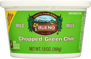 BUENO: Green Chile Mild, 13 oz