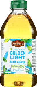 MADHAVA: Organic Golden Light Blue Agave, 46 oz