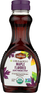 MADHAVA: Organic Maple Agave Pancake Syrup, 11.75 oz