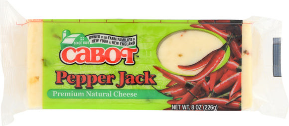 CABOT: Pepper Jack Cheese, 8 oz
