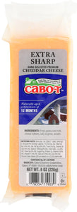 CABOT: Extra Sharp Cheddar Cheese, 8 oz