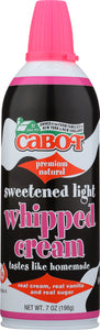 CABOT: Whipped Cream, 7 Oz