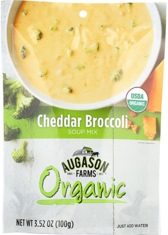 AUGASON FARMS: Soup Broccoli Cheddar Org 3.52 oz