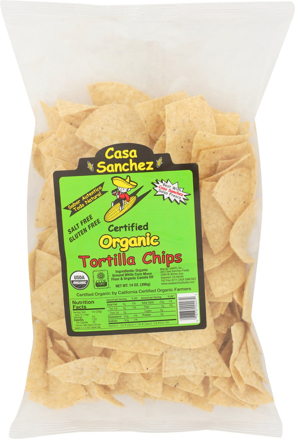 CASA SANCHEZ: Tortilla Organic, 14 oz