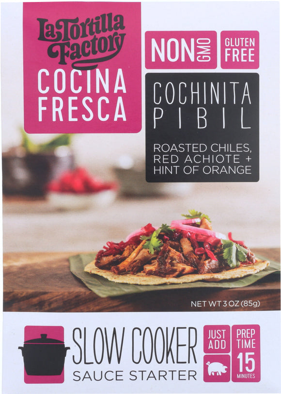 LA TORTILLA FACTORY: Cooking Sauce Cochinita Pibil, 3 oz