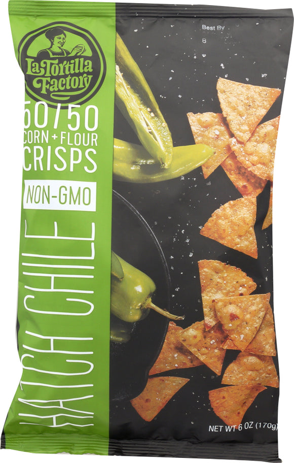 LA TORTILLA FACTORY: Crisps Hatch Chile, 6 oz