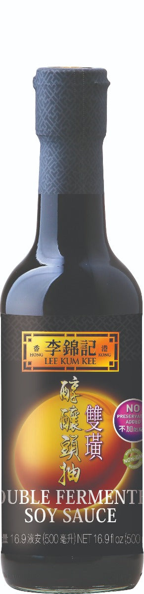 LEE KUM KEE: Sauce Soy Double Deluxe, 16.9 oz