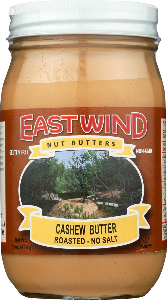 EAST WIND: Nut Butter Cashew Roasted, 16 Oz