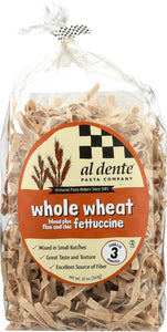 AL DENTE: Whole Wheat Blend Fettuccine Pasta, 12 oz