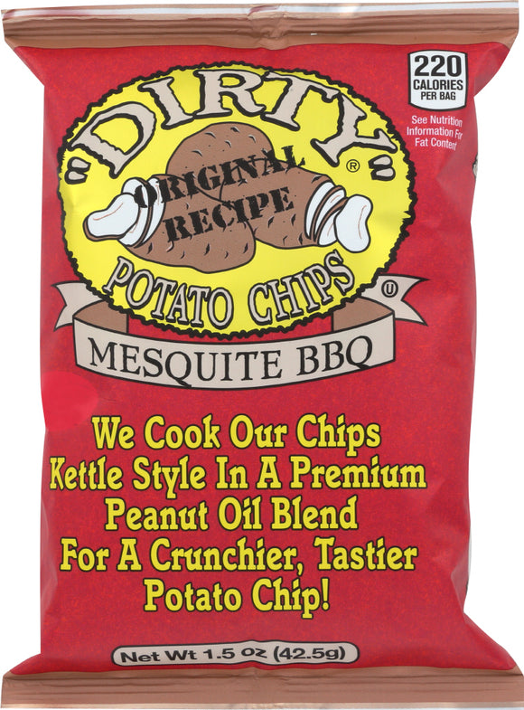 DIRTY POTATO CHIPS: Mesquite Bbq, 1.5 oz