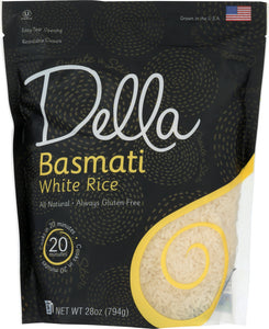 DELLA: Basmati White Rice, 28 oz