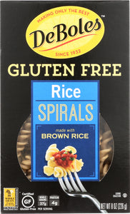 DEBOLES: Rice Spirals Gluten Free, 8 oz