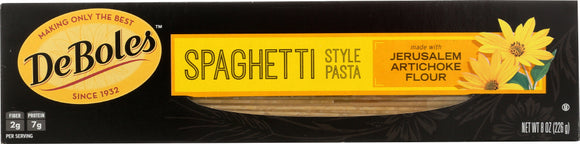 DEBOLES: Artichoke Spaghetti Style Pasta, 8 oz