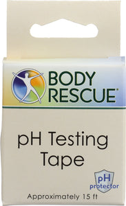 BODY RESCUE: PH Testing Tape Body Rescue, 1 Roll