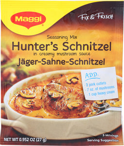 MAGGI: Jager Schnitzel Seasoning Mix, 0.952 oz