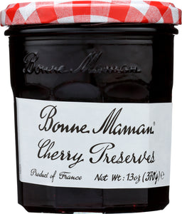 BONNE MAMAN: Cherry Preserves, 13 oz