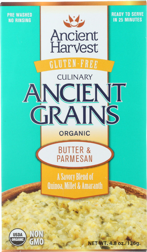 ANCIENT HARVEST: Quinoa Butter and Parmesan Blend, 4.8 oz