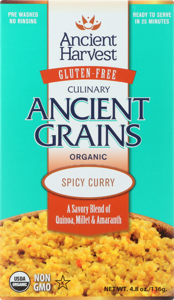 ANCIENT HARVEST: Spicy Curry Quinoa, 4.8 oz