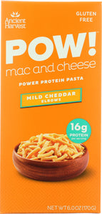 ANCIENT HARVEST: Supergrain Mac and Cheese Mild Cheddar with Elbows Gluten Free , 6.5 oz