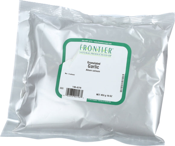 FRONTIER HERB: Granulated Garlic 16 Oz