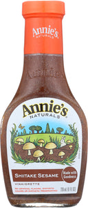 ANNIE'S NATURALS: Dressing Shiitake Sesame, 8 oz