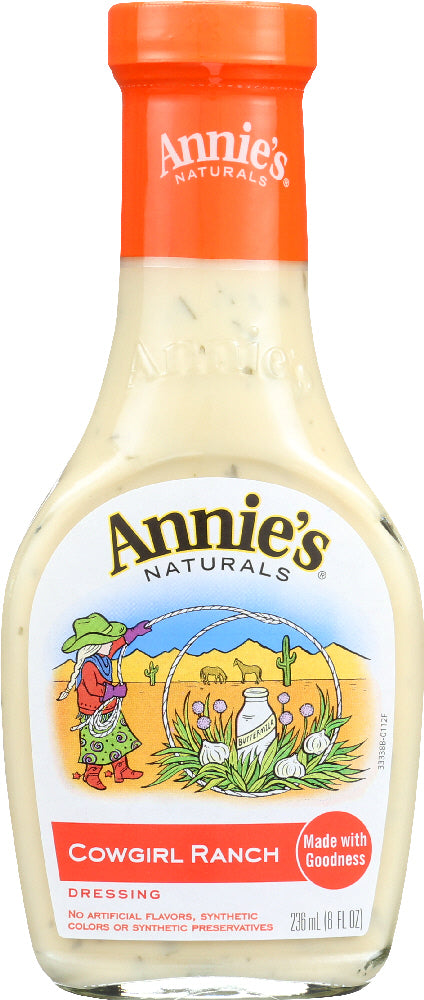 ANNIE'S NATURALS: Dressing Cowgirl Ranch, 8 oz