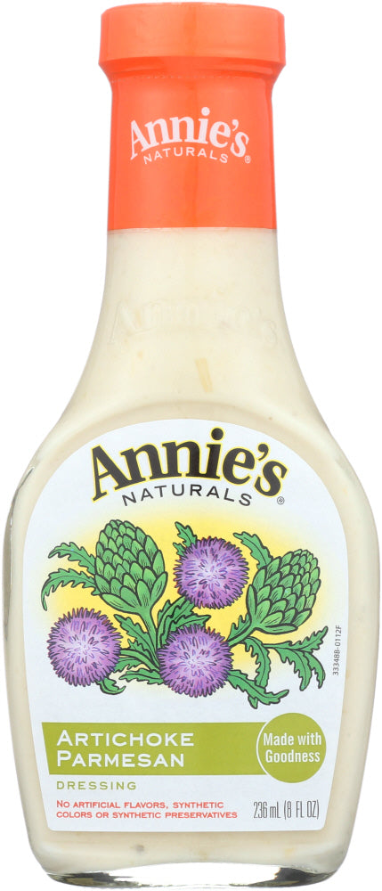 ANNIE'S NATURALS: Artichoke Parmesan Dressing, 8 oz