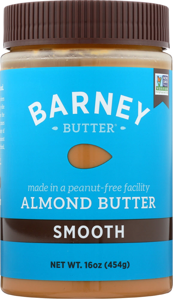 BARNEY BUTTER: Almond Butter Smooth, 16 Oz