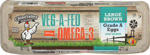 CHINO VALLEY: Ranchers Veg a Fed Omega 3 Large Eggs Cage Free, 1 Dz