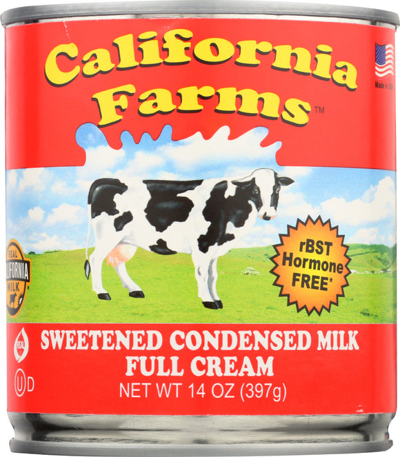 CALIFORNIA: Sweetened Condensed Milk, 14 oz