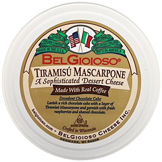 BELGIOIOSO: Tiramisu Mascarpone Cheese, 8 oz